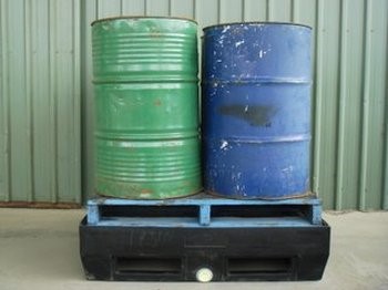 4 drum spill containment pallet bund